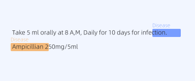 医療テキストエンティティアノテーション