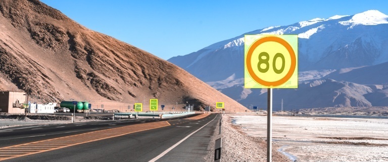 交通標識アノテーション